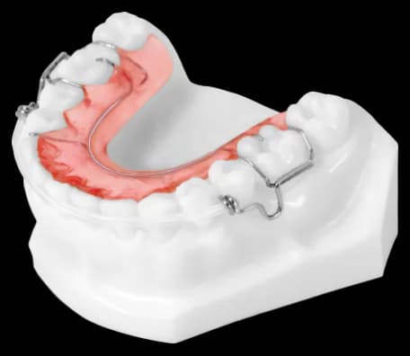 Clear bow Retainer (Lower)